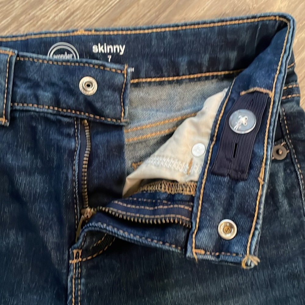Girls Wonder Nation Skinny Jeans Size 7 - Picture 5 of 6
